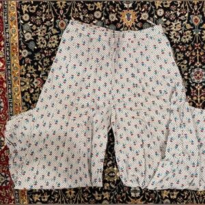 Global Desi Multicolor Wide Legged Pants